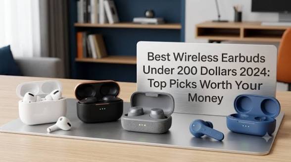 Wireless Earbuds Under 200 Dollars 2024